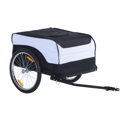 Pawhut bicycle cargo trailer - pawhut,
