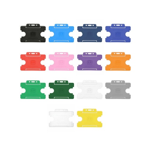 Plastic rigid card holder - rigid, id