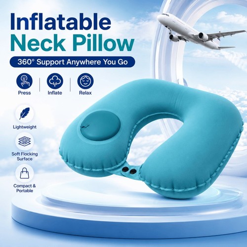 Inflatable shaped neck - u-shaped,