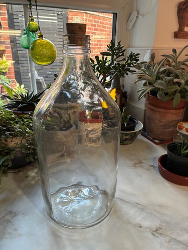 Vintage 1960s distilled - distilled, water