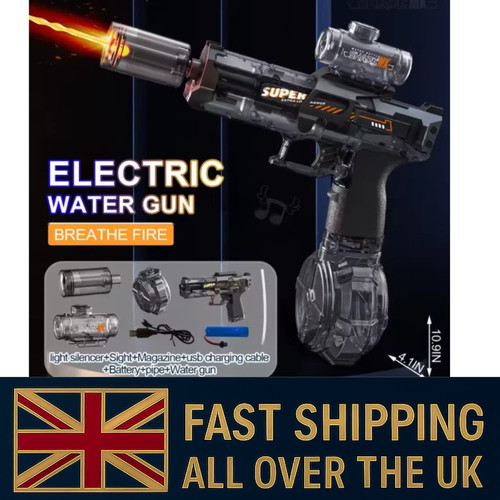 Electric water gun squirt - water,