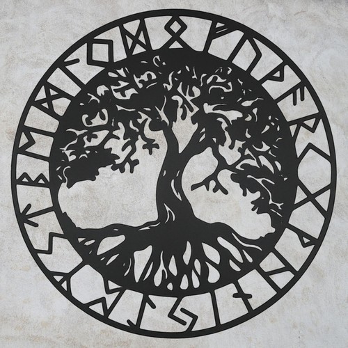 Celtic tree life wall - life,