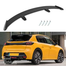 131cm Car Rear Roof Lip Spoiler Tail Wing Matte Black For Peugeot 206 CC 207 208