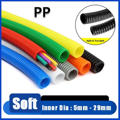Multicolor conduit split non - conduit, &