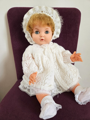 Large vintage vinyl - vinyl, doll