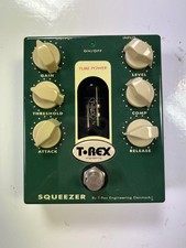 TREX Squeezer Valve Powered Compressor Guitar Effects Pedal