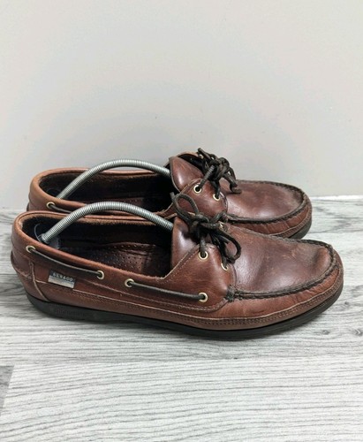 Sebago docksides brown - docksides, leather