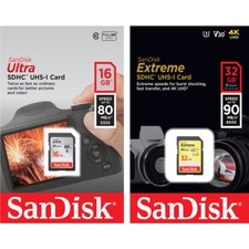 SD SanDisk Memory Card For