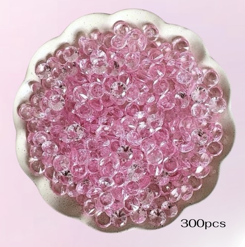 300pcs pink rhinestones gems - rhinestones,