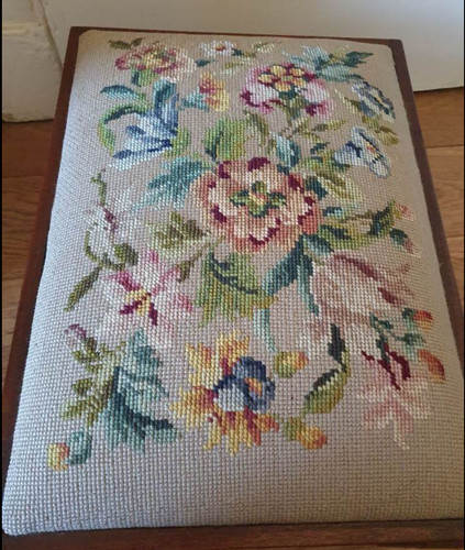 Vintage floral embroidery - floral,