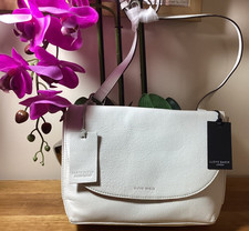 Lloyd Baker LYNA Leather Crossbody Bag in Blanc BNWT
