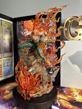 Might Guy 25cm Naruto Anime Figure Immortal Action Figure Sitting Statue Model D