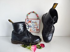 Dr Martens 1460 8 hole england vintage black ankle boots UK7 US9 EU41