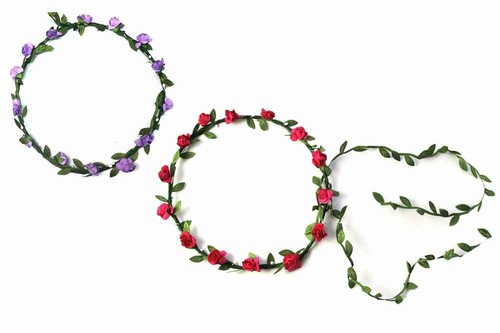 Floral crown headband women - floral, women's