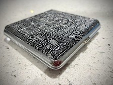 Case For 5 Bassoon Reeds. Pop-open, Felt-lined, Rotating Pins