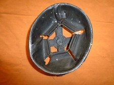 ORIGINAL WW2 BRITISH ARMY HELMET LINER 1939 CUSHION X PAD & SCREW SET