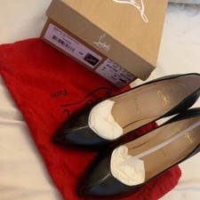 Brand new Christian Louboutin black heels in size EU38, US8, UK5