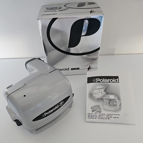 Polaroid p600 silver with - polaroid,