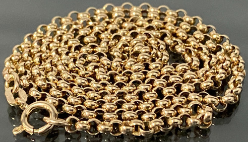 Yellow gold belcher - 9k,
