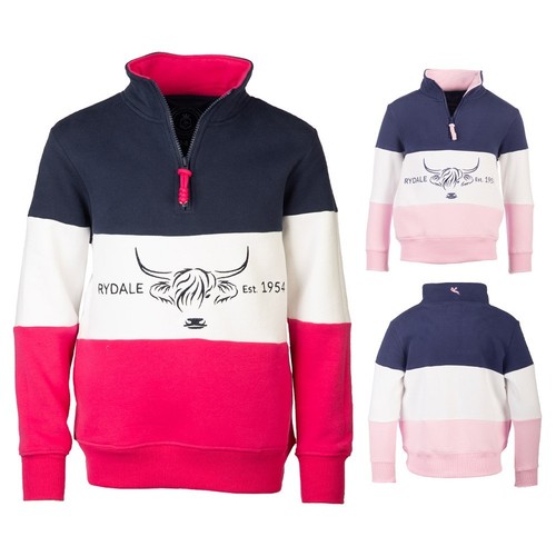 Girls striped sweatshirt - girls,