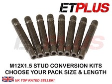 M12 x 1.5 75mm 82mm 90mm Stud
