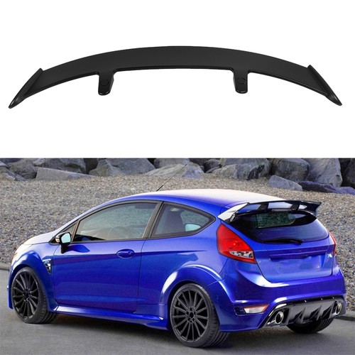 Matte black rear trunk - black,