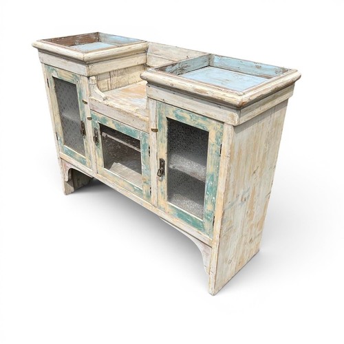 Vintage painted pine dresser - painted,