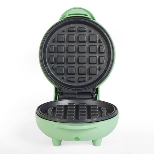 Mini waffle maker round - maker,