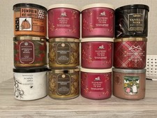 Bath & Body Works 3 Wick Candles
