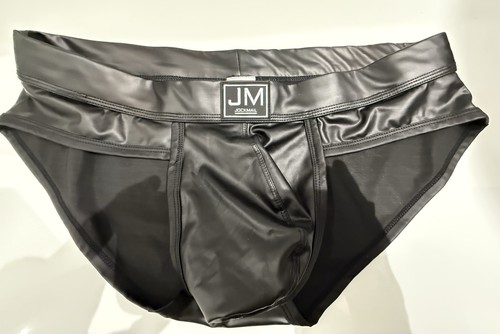 Jockmail black leather - jockmail, pu