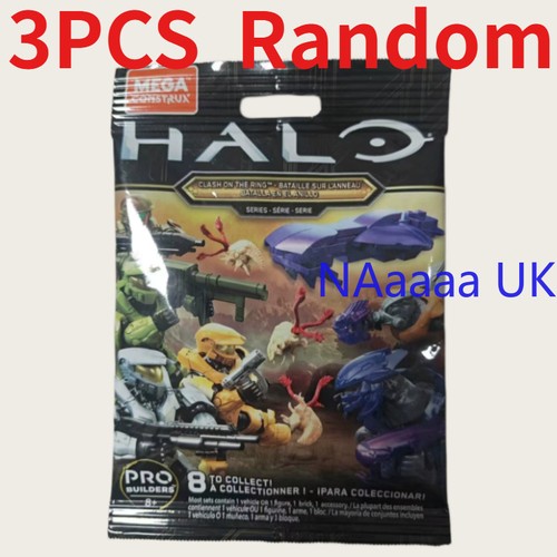 3pcs mega bloks halo clash - 3pcs,