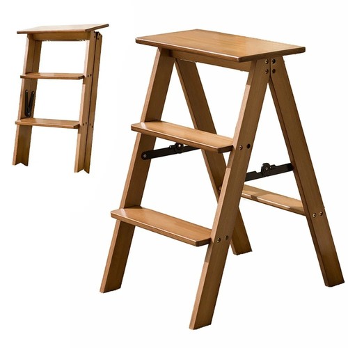 Foldable library ladder - foldable, chair