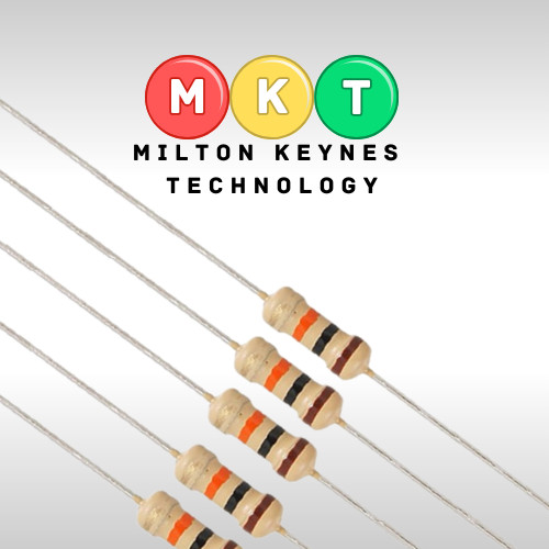 Carbon film resistor - carbon,