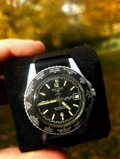 Sicura Mens Manual Wind Watch 17 Jewels Swiss Made Working Condition Vintage