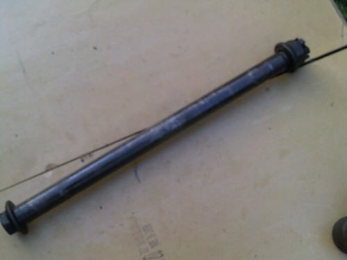 Honda cb250n cb400n - -, rear