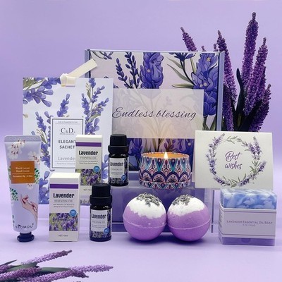 Lavender pamper gift set - pamper, spa