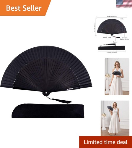 Hand fan foldable - fan, women