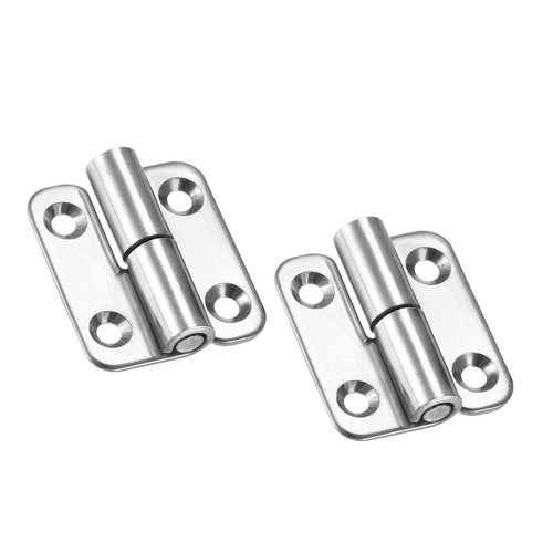 2pcs lift off hinge - off, stainless