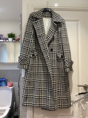 Laura ashley wool coat black - black, &