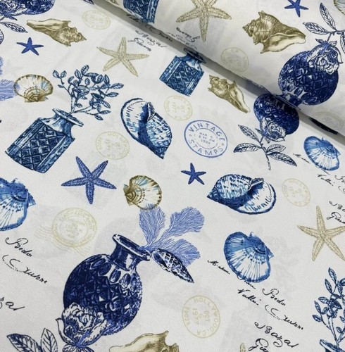 Nautical upholstery fabric - nautical,