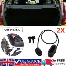 2PC Parcel Luggage Shelf Load Cover String Cord For Ford Fiesta MK8 2017-2021