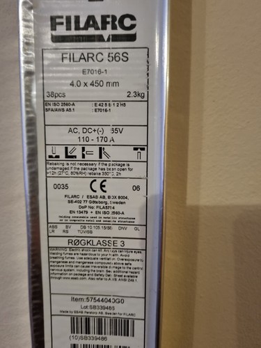 Filarc 56s e7016 mild steel - e7016,