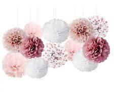 12PCs Tissue Paper Pom Pom