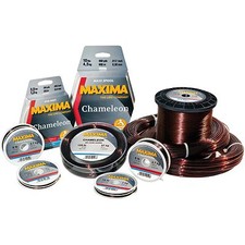 Maxima Chameleon Bulk Fishing Line 600 Metre Spools Brown Fishing Line