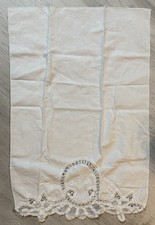 Vintage White Embroidered Tape