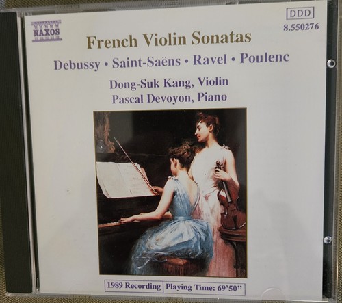 French violin sonatas 1989 - french,