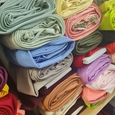 Plain Scuba Crepe Fabric