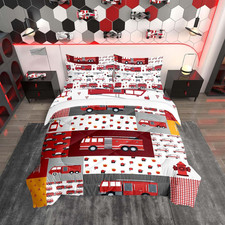 Twin Fire Truck 7-Piece