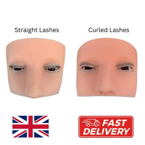 False curled eyelash mannequin - eyelash,