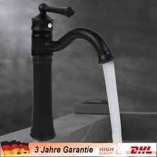 Vintage Tap Mixer Bathroom Faucet Black Basin Mixer Retro NEW